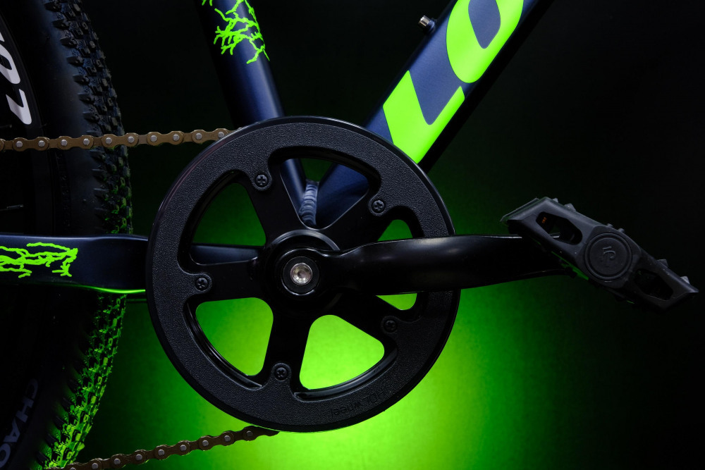 Lorak Shark 24 Black Матовый Синий/Зелёный