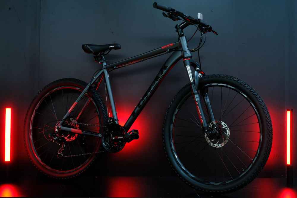 Lorak LX5 HD Матовый Чёрный/Серый рама 19 (на рост 171-182)